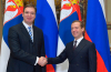 Aleksandar Vucic i Dmitry Medvedev