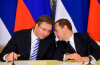 Aleksandar Vucic i Dmitry Medvedev